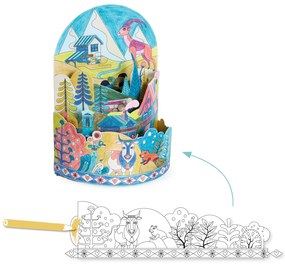 Disegni da colorare - In cima al mondo