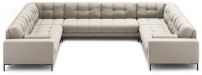 Divano angolare a U beige Bali - Cosmopolitan Design