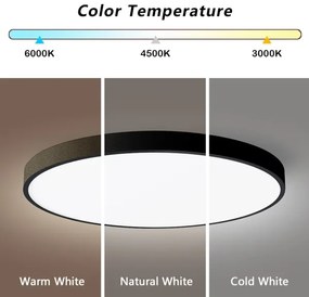 Immax NEO 07250L-Luce LED dimmerabile SEMPLICI 60W/230V Wi-Fi Tuya nero +RC