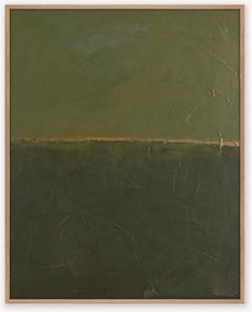 Dipinto su tela dipinto a mano Edge Green