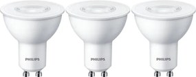 SET 3x Lampadina LED Philips GU10/4,7W/230V 2700K