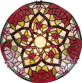 Brilagi - Lampada da soffitto in stile Tiffany GARLAN 2xE27/60W/230V