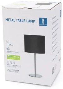 Aigostar - Lampada da tavolo 1xE14/40W/230V nero