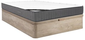 Set 160x200cm Rete vano Natur. chiaro+Mater. molle ibrido insac. 7 zone schiuma AR sp.26cm - AUDACE di PALACIO