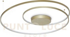 Oz lampadario a soffitto led smd 75 w on-off 8300 lm 3000 k d.100cm...