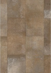 Mexen Silver Brown pannelli vinilici 610 x 305 mm SPC 6,5 mm, supporto IXPE 1,5 mm, 4 V-Fuga, Mattone