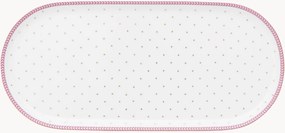 Set di 6 vassoi da portata in porcellana Jolie Dots