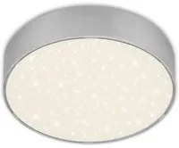 Lampada a soffitto LED con cielo stellato, 15,7 cm, 11 W, colore argento