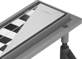 Mexen Flat ABS scarico lineare 2 in 1 60 cm, inox - 1069060