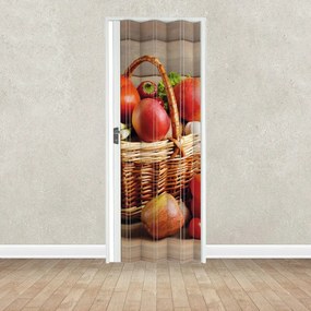 Porta a soffietto Fruit in pvc multicolore L 89.5 x H 214 cm