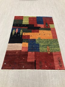 Gashguli Tappeto persiano 140x190 Rosso (Iran) Annodato A Mano