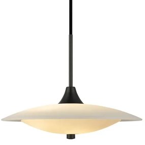 Baroni Lampada a Sospensione Ø40 Nero/Opale - Halo Design