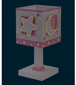 Dalber 63231NS - Lampada LED per bambini MOONLIGHT 1xG4/4W/230V rosa
