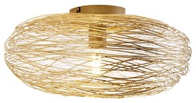 Plafoniera di design ovale oro - Sarella