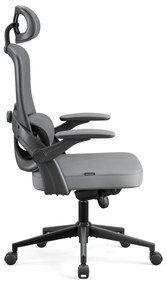 Sedia da ufficio ergonomica Diablo V-Light: grigia