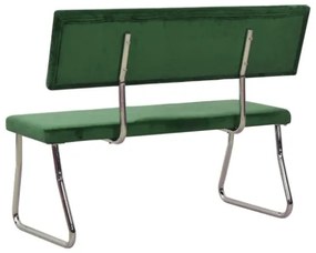 Panca 110 cm in Velluto Verde Scuro