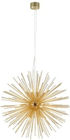 Lampada a sospensione color oro con paralume in metallo 72x72 cm Soleil - Markslöjd