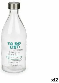 Bottiglia To Do List Vetro 1 L (12 Unità)
