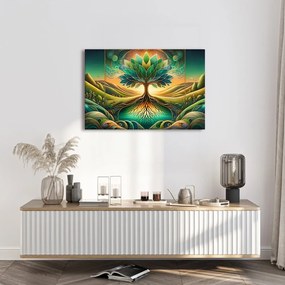Quadro su tela – Albero della vita natura mistica