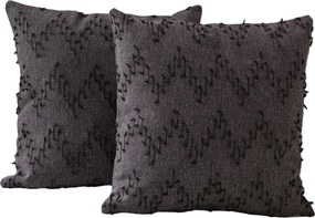 Federe decorative in set 2 pz 43x43 cm Tuffet – Mioli Decor