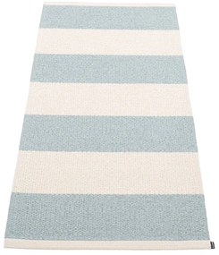 Passatoia da interno/esterno azzurra/color crema 70x150 cm Bob Blue Fog – Pappelina