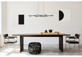 Globo 67206H - Lampadario LED a sospensione con filo GERONIMO LED/35W/230V nero