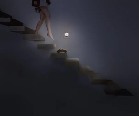 Osram-LED Luce notturna con sensore di movimento e sensore crepuscolare LUNETTA LED/0,31W/230V bianco