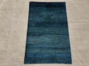 Gabbeh Tappeto 130 x 80 Blu (Iran) Annodato A Mano