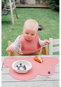 Tovaglietta in silicone rosa scuro Cloud, 49 x 27 cm - Kindsgut