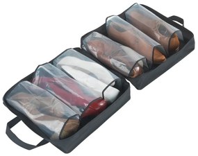 Borsa da viaggio per sei paia di scarpe Deep Black - Wenko