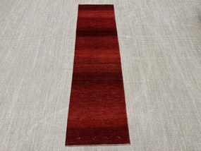 Loribaft Tappeto 80 x 290 Rosso (Iran) Annodato A Mano