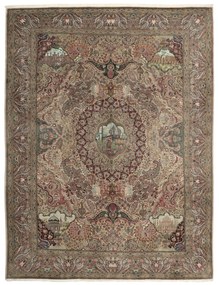 Tabriz Tappeto 310 x 400 (Iran) Annodato A Mano