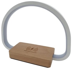 Lampada da tavolo a LED con ricarica wireless LED/10W/5V 3000-7000K