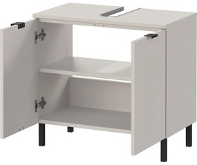 Mobile da lavabo color crema 60x56 cm Arcena – Germania