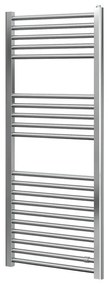 Scaldasalviette ad acqua calda DE'LONGHI KIARA argento interasse 450 mm, L 50 x H 120 cm