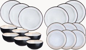 Servizio di piatti Iris, set da 18