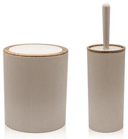 Set 2 Accessori D'Appoggio Feridras "London" Tortora