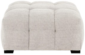 Pouf in Tessuto chiné Beige - DILOME di PASCAL MORABITO