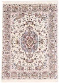Tabriz Tappeto 160x210 Grigio (Iran) Annodato A Mano