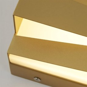 Searchlight 86410GO - Lampada da parete LED SECTION LED/18W/230V, finitura oro