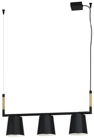 Eglo 43612 - Lampadario a sospensione con filo LACEY 3xE27/40W/230V
