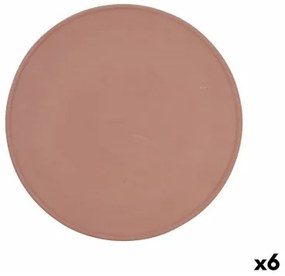 Sotto Piatto Quid Mineral Terracotta Ceramica 33 cm (6 Unità)