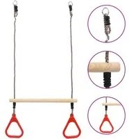 Barra Oscillante a Trapezio con Anelli