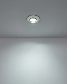 Eglo 300195 - Set di 7 faretti LED da incasso GEDREZ LED/4,9W/230V Ø 9 cm cromo