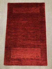 Loribaft Tappeto 80 x 120 Rosso (Iran) Annodato A Mano