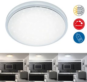 Brilo - Plafoniera LED dimmerabile STARRY SKY LED/18W/230V 3000-6500K + +TC