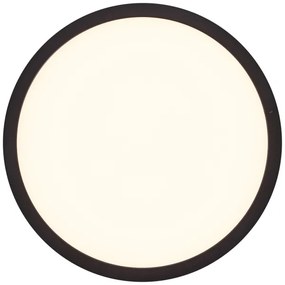 Brilliant - Plafoniera LED da soffitto TUCO LED/16W/230V Ø 25 cm nero