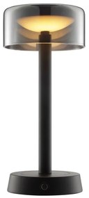 Brilliant - Lampada da tavolo LED RAZOR ricaricabile con dimmer e controllo touch LED/2,5W/5V 2700K IP44 nero