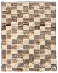Gabbeh Tappeto persiano 140 x 110 Beige (Iran) Annodato A Mano