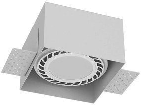 Brosline 3269 - Plafoniera da incasso CAGE 1xGU10/18W/230V bianca